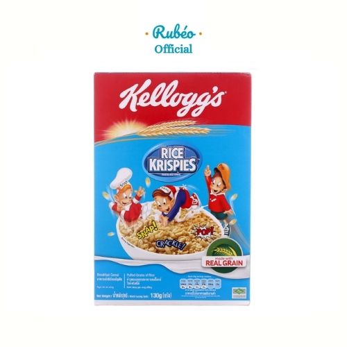 Bánh/Ngũ cốc ăn sáng Kellogg's Rice Krispies - Hộp 130g