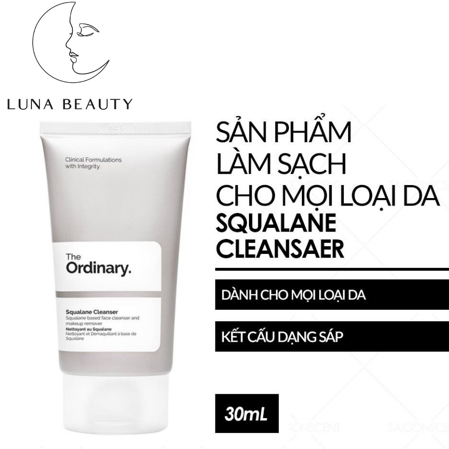 Sữa rửa mặt The Ordinary - Squalane Cleanser