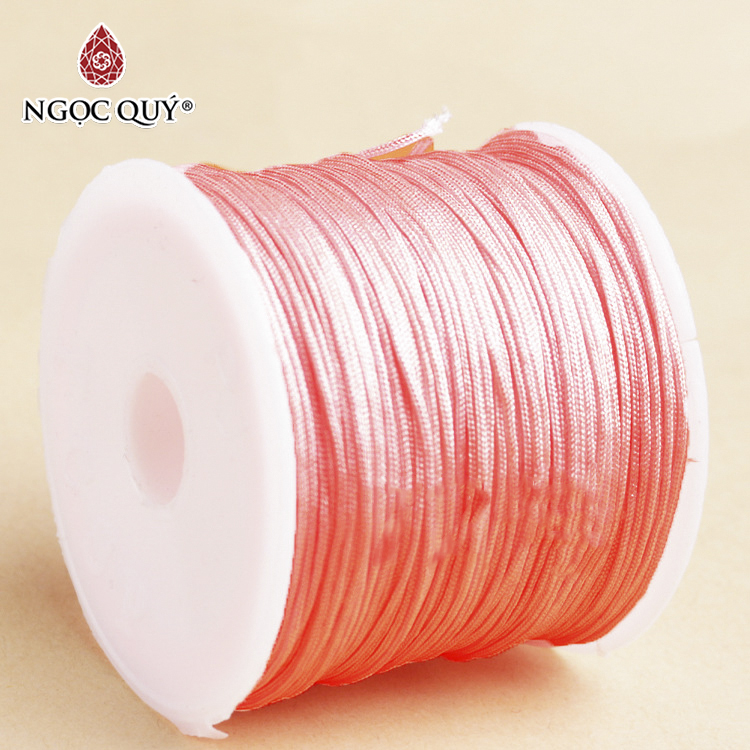 [HCM]Bó 10m dây vải dù 0.8mm đan vòng đủ màu - Bó dây vải dù 0.8mm handmade Ngọc Quý Gemstones