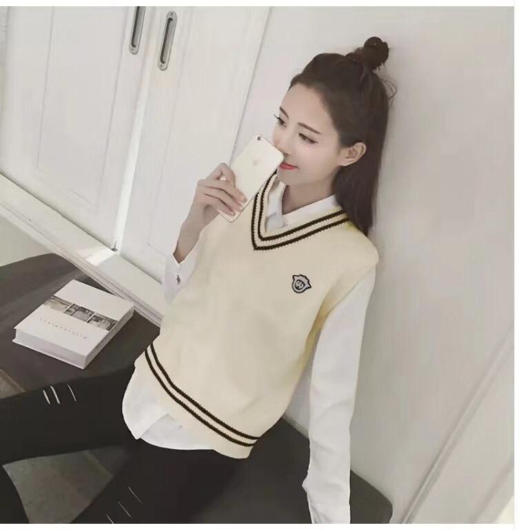 Áo len gile nữ - hàng đẹp ( không kèm áo trong )