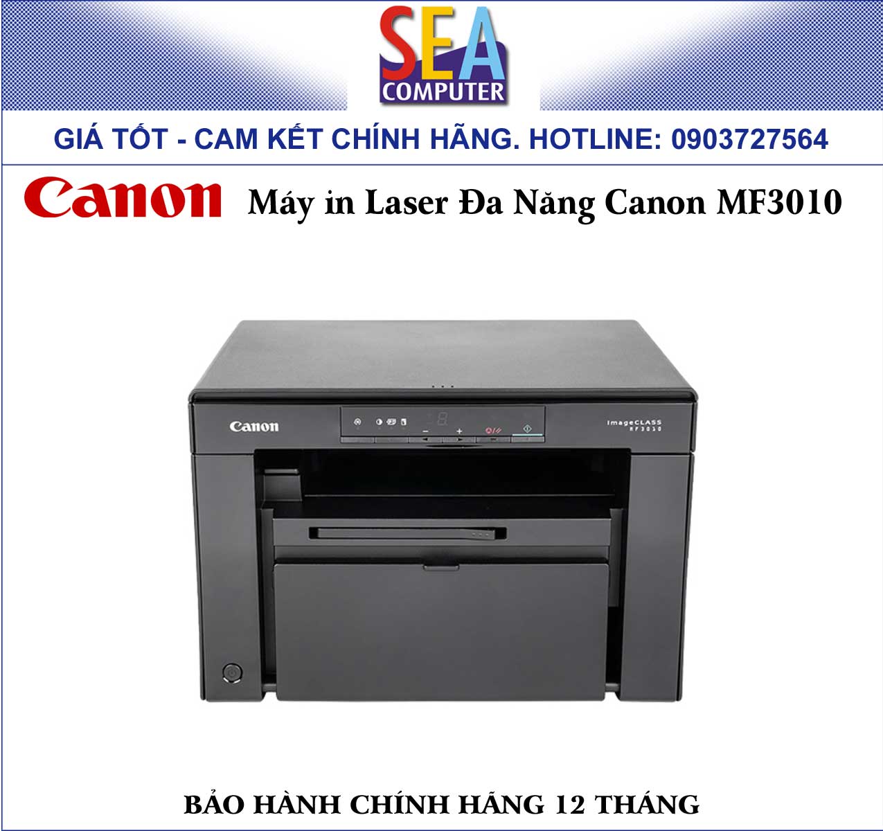 Máy in Laser Đa Năng Canon MF3010