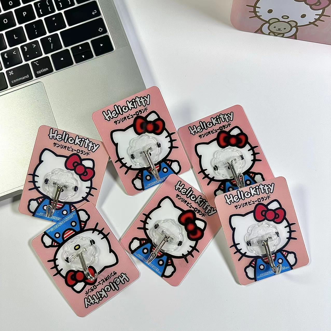 🌸móc dán vuông hello kitty
