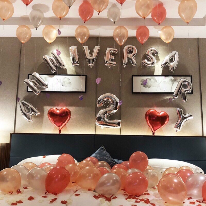 Set trang trí đẹp lung linh mừng kỷ niệm anniversary