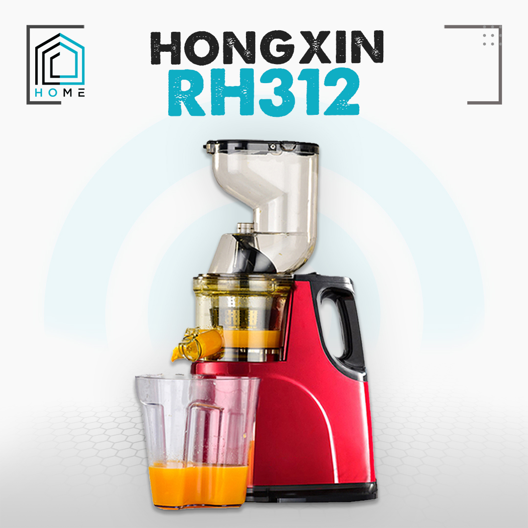 Máy ép chậm hoa quả hongxin rh-312 - ép kiệt bã - công suất lớn, giữ nguyên chất dinh dưỡng - máy ép chậm phiên bản cải tiến 2021