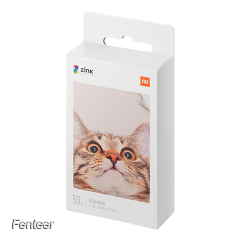 Set 50 giấy in ảnh kích thước 2x3 cho máy in Xiaomi Mi AR