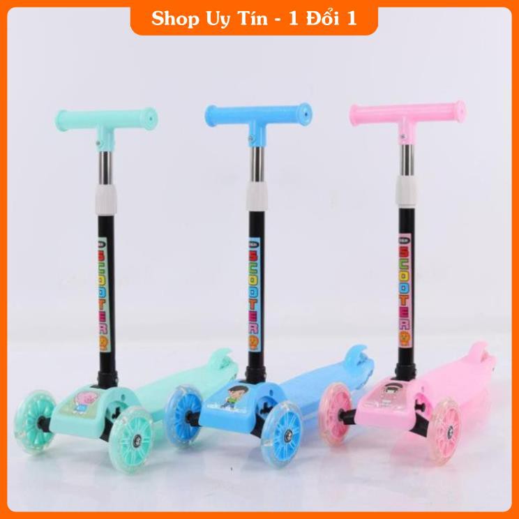   GIAO 2H Xe scooter Phát Sáng cho bé Từ 1 đến 5 Tuổi Thiết Kế Chắc Chắn Xe Phát Sáng Khi Chạy -Xe Trượt Scooter cho bé xe scooter trẻ em 3 bánh gấp gọn có đèn phát sáng 