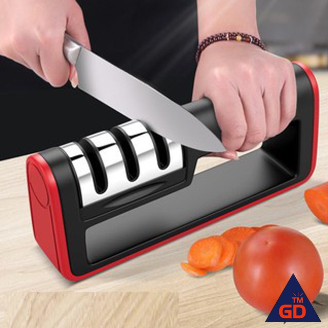 Bộ mài dao kéo inox 3 ngăn đa năng, siêu tiện lợi thông minh🍓 đa năng🍓🍓🍓