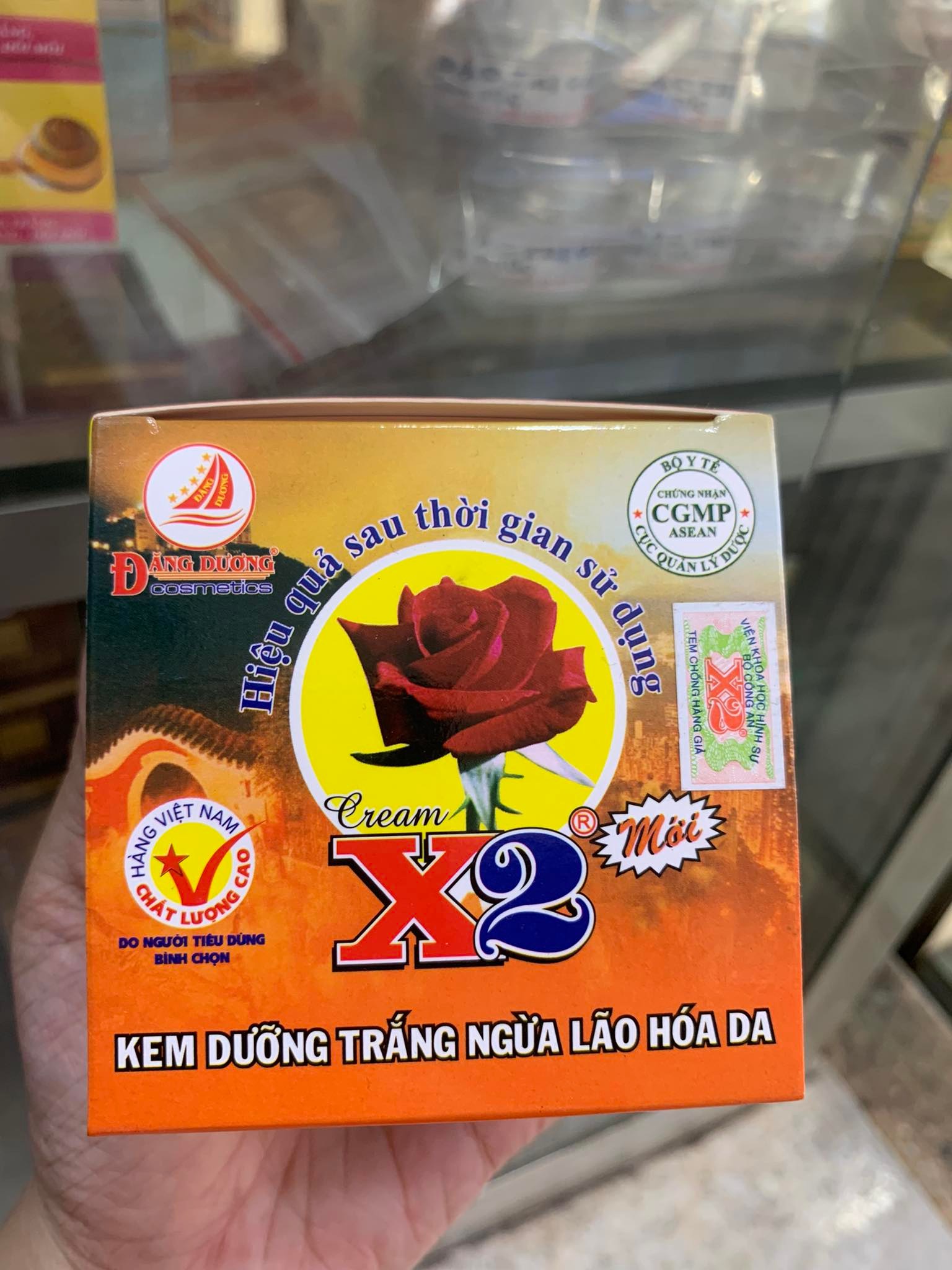 Kem dưỡng trắng da ngừa lão hóa 10 tác dụng X2 30g