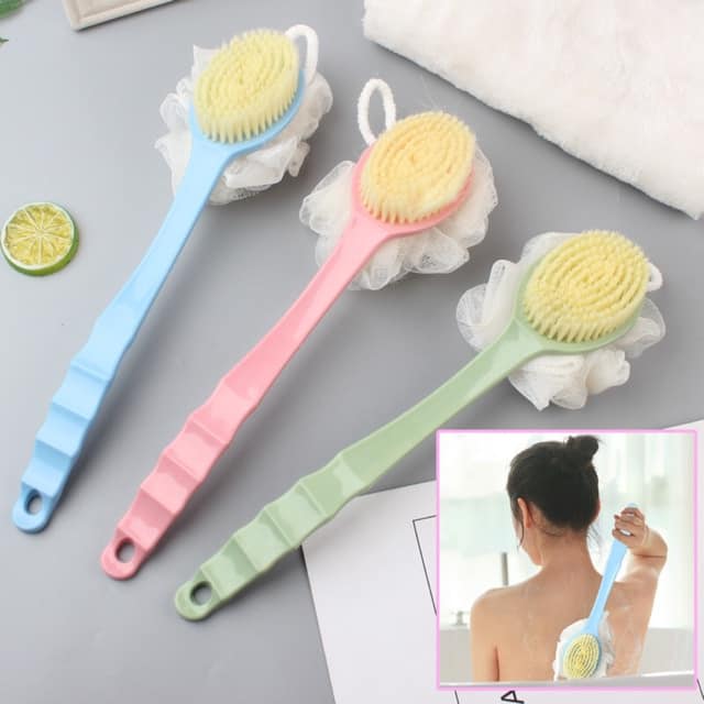 Cây cọ tắm chà lưng 2 in 1 tiện lợi Nhulanshop