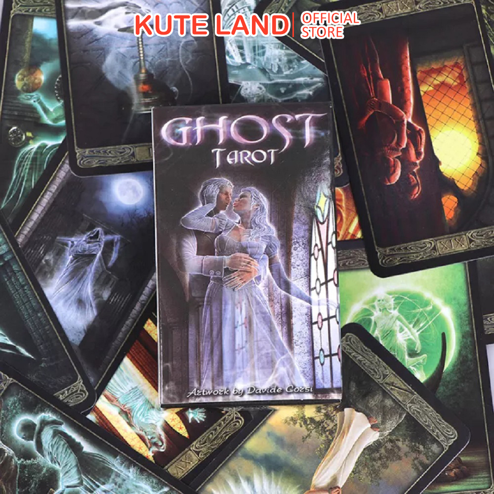 Bài Tarot Ghost Tarot Giá Rẻ Tặng File Tiếng Anh Và Đá Thanh Tẩy