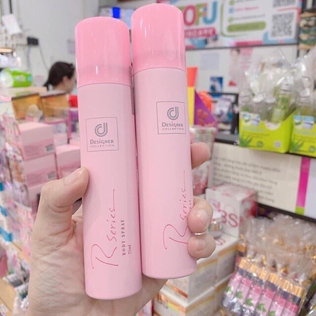 Xịt thơm toàn thân body Designer 75ml