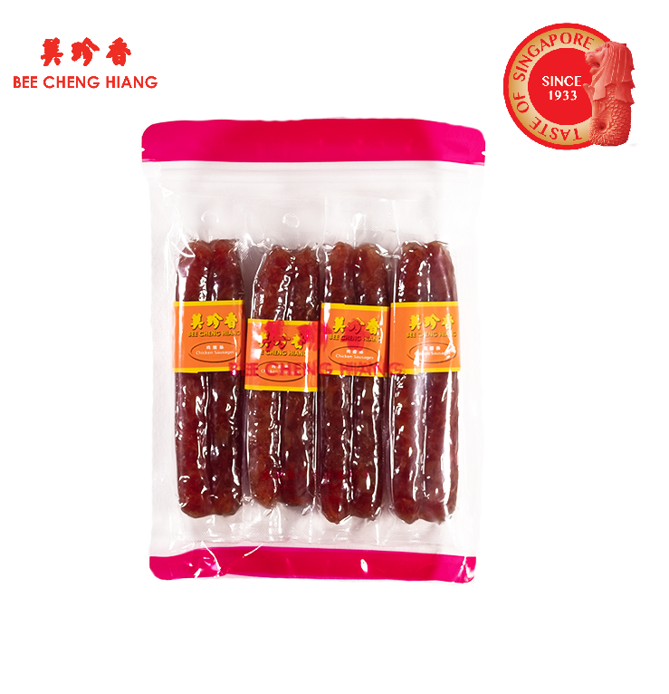 Lạp xưởng gà 4 trong 1 Bee Cheng Hiang -date [14/7/2023] Chicken Sausages 4 in 1 - Lạp xưởng Singapore