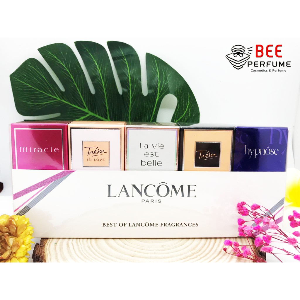Bộ Giftset nước hoa Lancome 5 Chai - The Best Of Lancome Fragrances