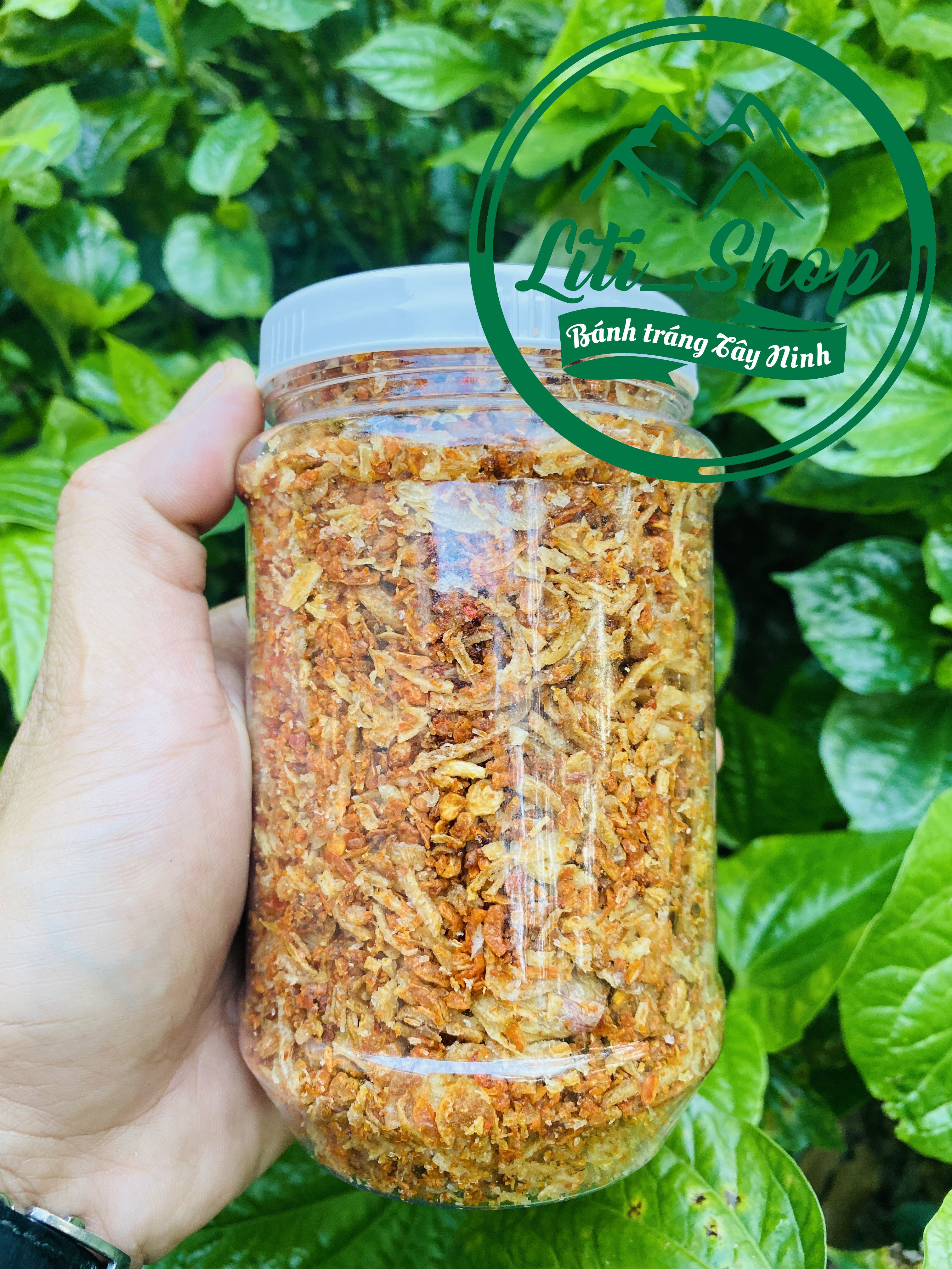 Muối tôm-Hành phi (Loại ngon) 200Gr