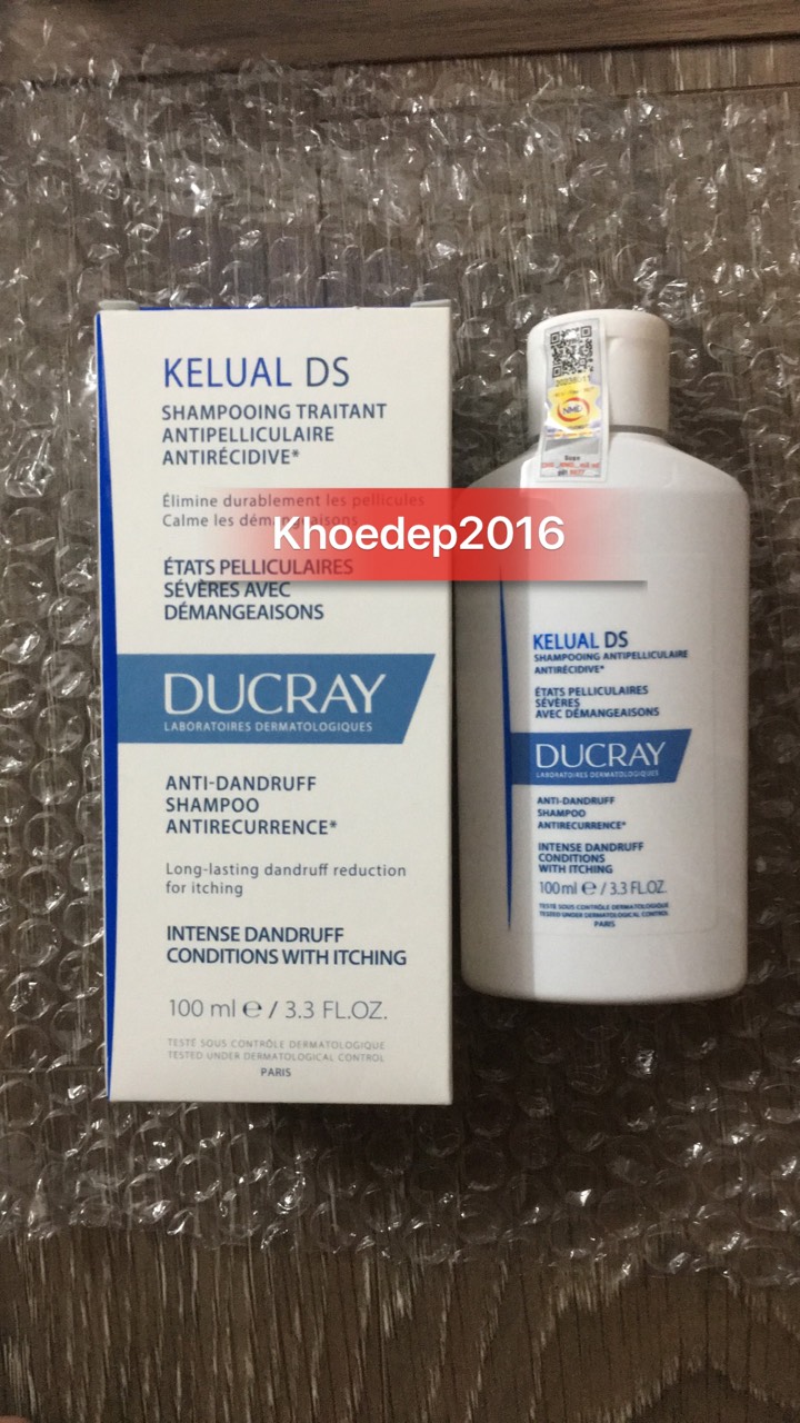 Dầu gội  gàu nặng Ducray Kelual Ds Shampoo 100ml cam kết hàng đúng mô tả chất lượng đảm bảo an toàn đến sức khỏe người sử dụng đa dạng mẫu mã