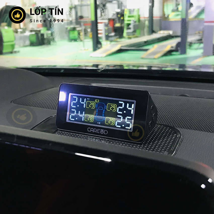 (Tặng Voucher Lắp Đặt Miễn Phí 300K) Cảm Biến Áp Suất Lốp CAREUD TPMS T812 - Lốp Tín Shop