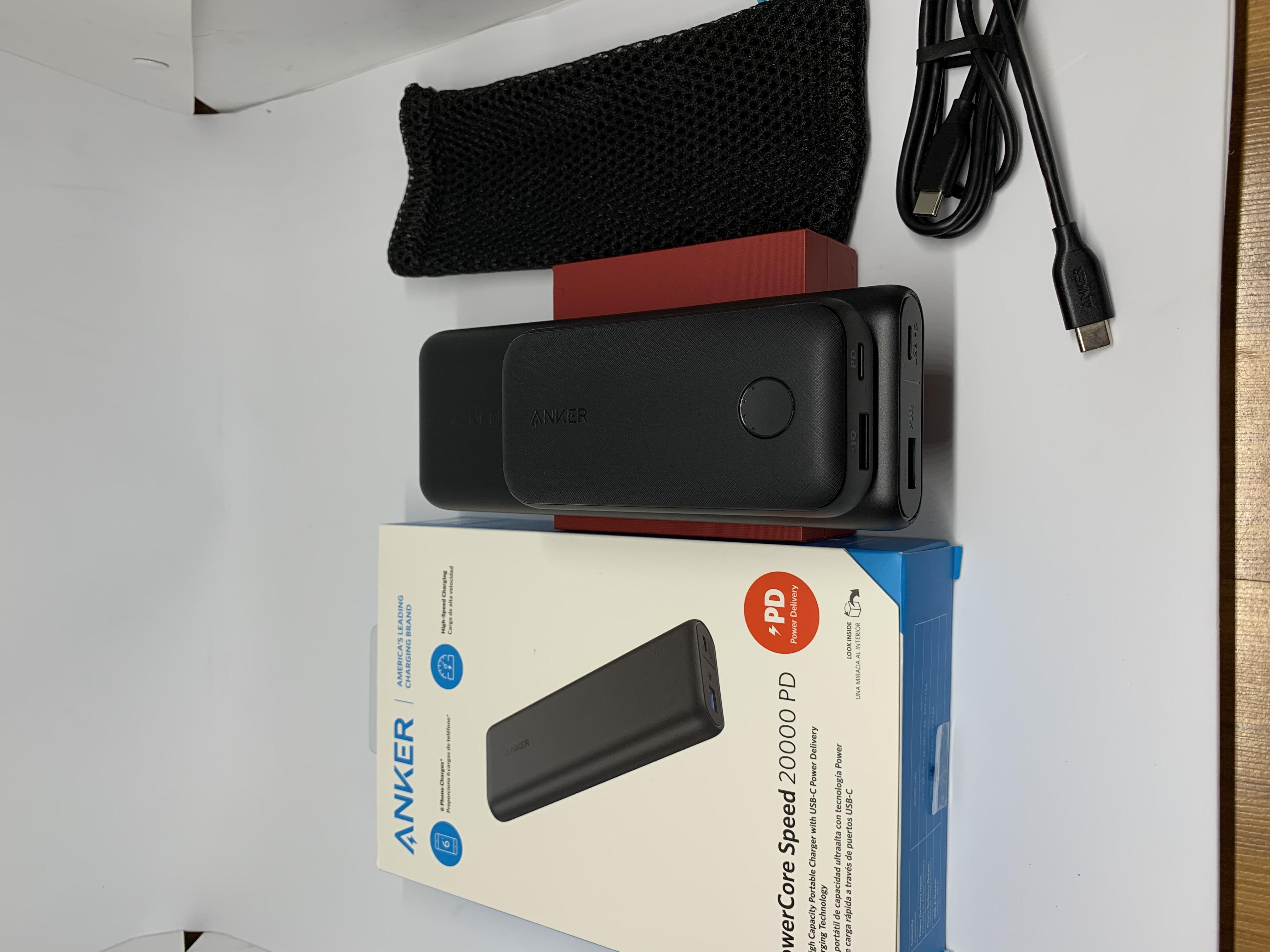 Bảo hành 15 tháng - pin sạc dự phòng anker powercore speed 20000mah pd - a1275