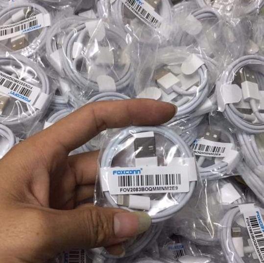 Cáp sạc foxconn cho iphone 5/6/7 sạc nhanh và an toàn