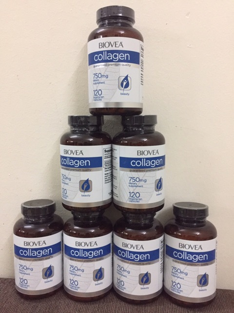 Viên uống collagen Biovea 120 viên Nội địa đức Mẫu mới