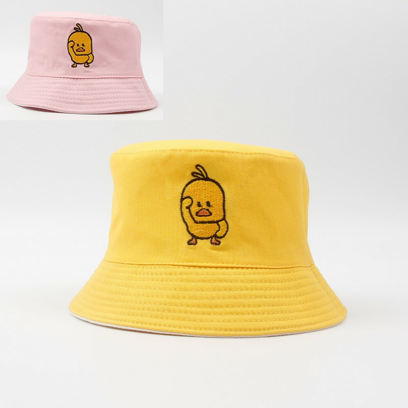 NÓN BUCKET 2 MẶT CON VỊT SIÊU YÊU