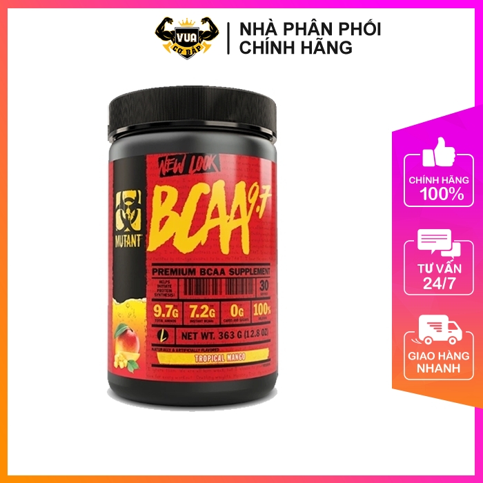 Tăng Sức Bền Mutant BCAA 9.7 1044g