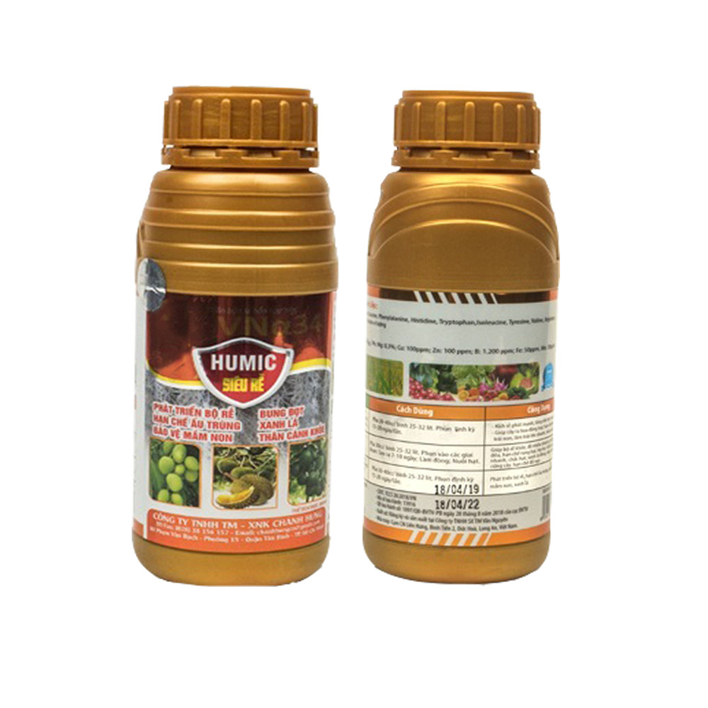 Phân Bón Lá Humic Siêu Rễ ra rễ cực mạnh