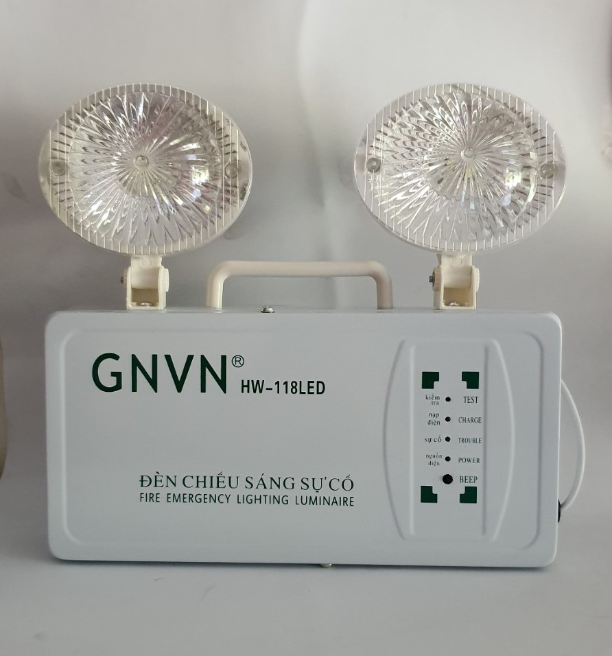 Đèn chiếu sáng sự cố GNVN tự động bật sáng khi mất điện