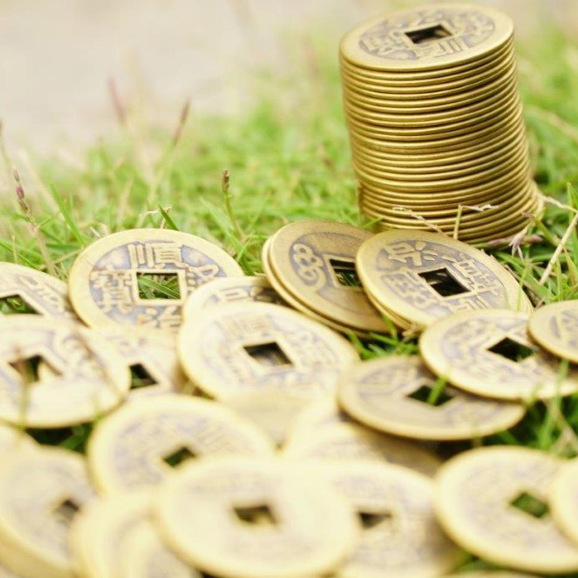 Đồng xu cổ phong thủy gia tăng may mắn tiền tài sự nghiệp