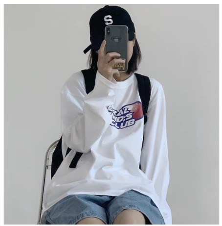 Áo thun tay dài form rộng neko.sg, áo thun streetwear ulzzang swt27