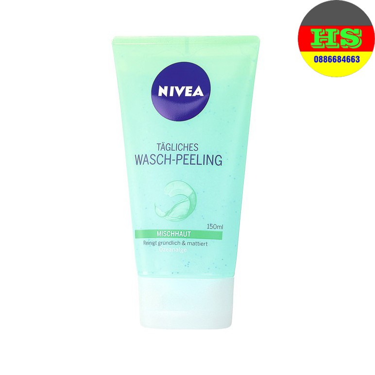Sữa rửa mặt nivea xách tay đức