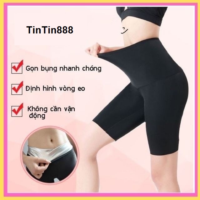 Quần tan mỡ bụng , quần nano sinh nhiệt giảm mỡ bụng ra mồ hôi - quần tập sinh nhiệt tan mỡ bụng - quần legging - tintin888