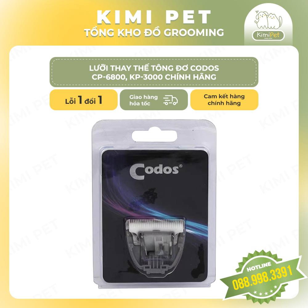 Lưỡi thay thế tông đơ Codos CP-6800, KP-3000 chính hãng