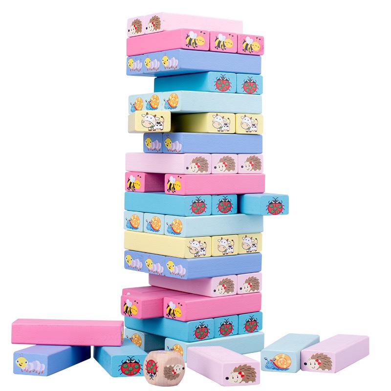 Rút gỗ 48 và 51 thanh số hoặc màu size lớn