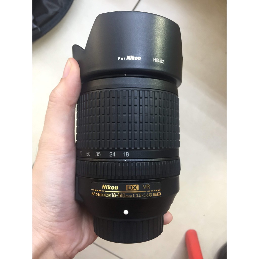 Ống kính Nikon 18-140mm F/3.5-5.6 G ED VR, Đẹp 95%