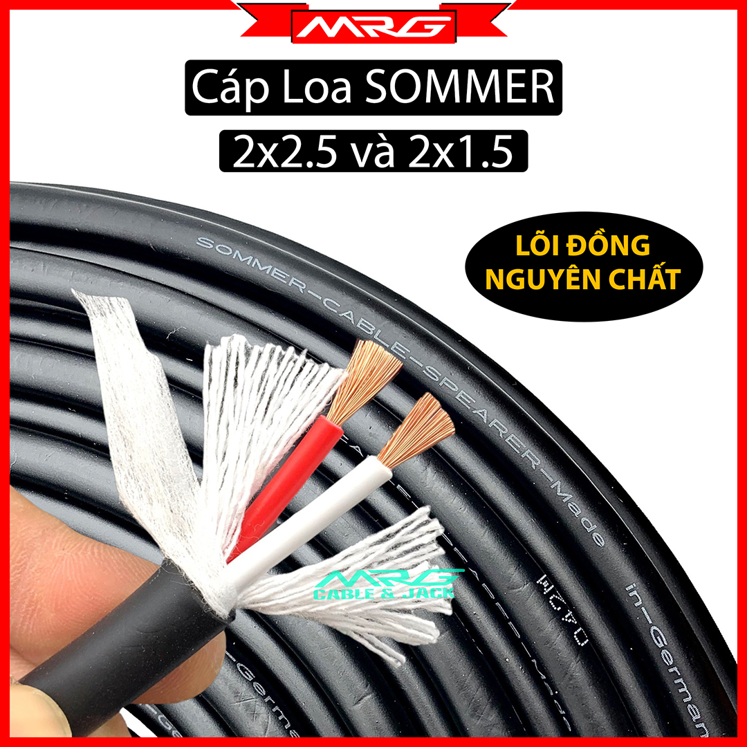 Dây Loa 2x2.5 2x1.5 2x1.0 2 lõi đồng nguyên chất dây kết nối tín hiệu từ cục đẩy công xuất ra loa.