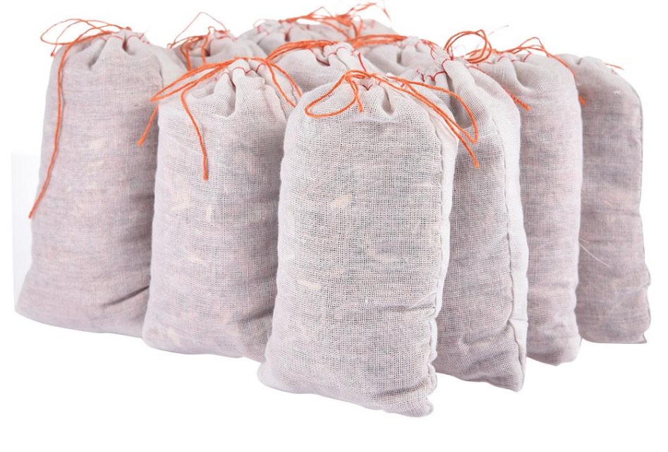 Túi hút ẩm, chống ẩm mốc giày và quần áo bằng mùn cưa gỗ tuyết tùng