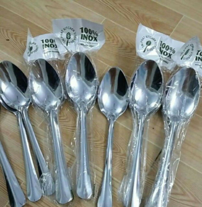 Bộ 10 muỗng inox ăn cơm