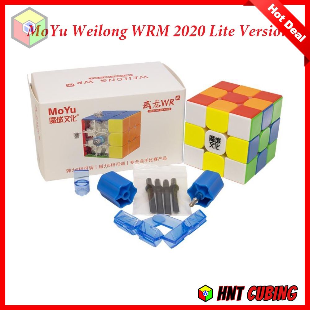 (Siêu Phẩm) Rubik 3x3 Cao Cấp MoYu Weilong WRM 2021