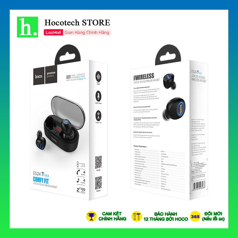 Tai nghe true-wireless hoco es24