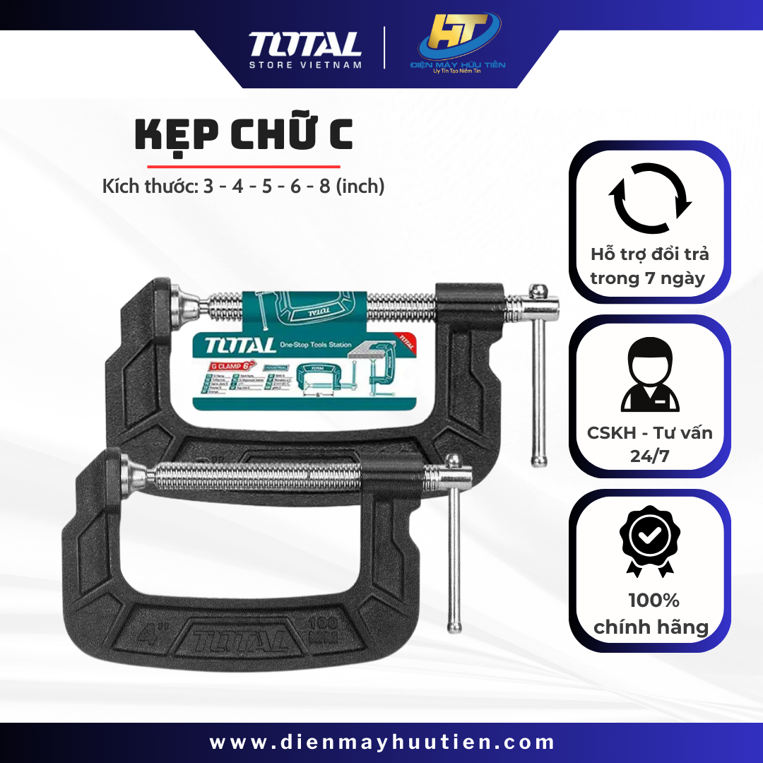 Cảo chữ C Total