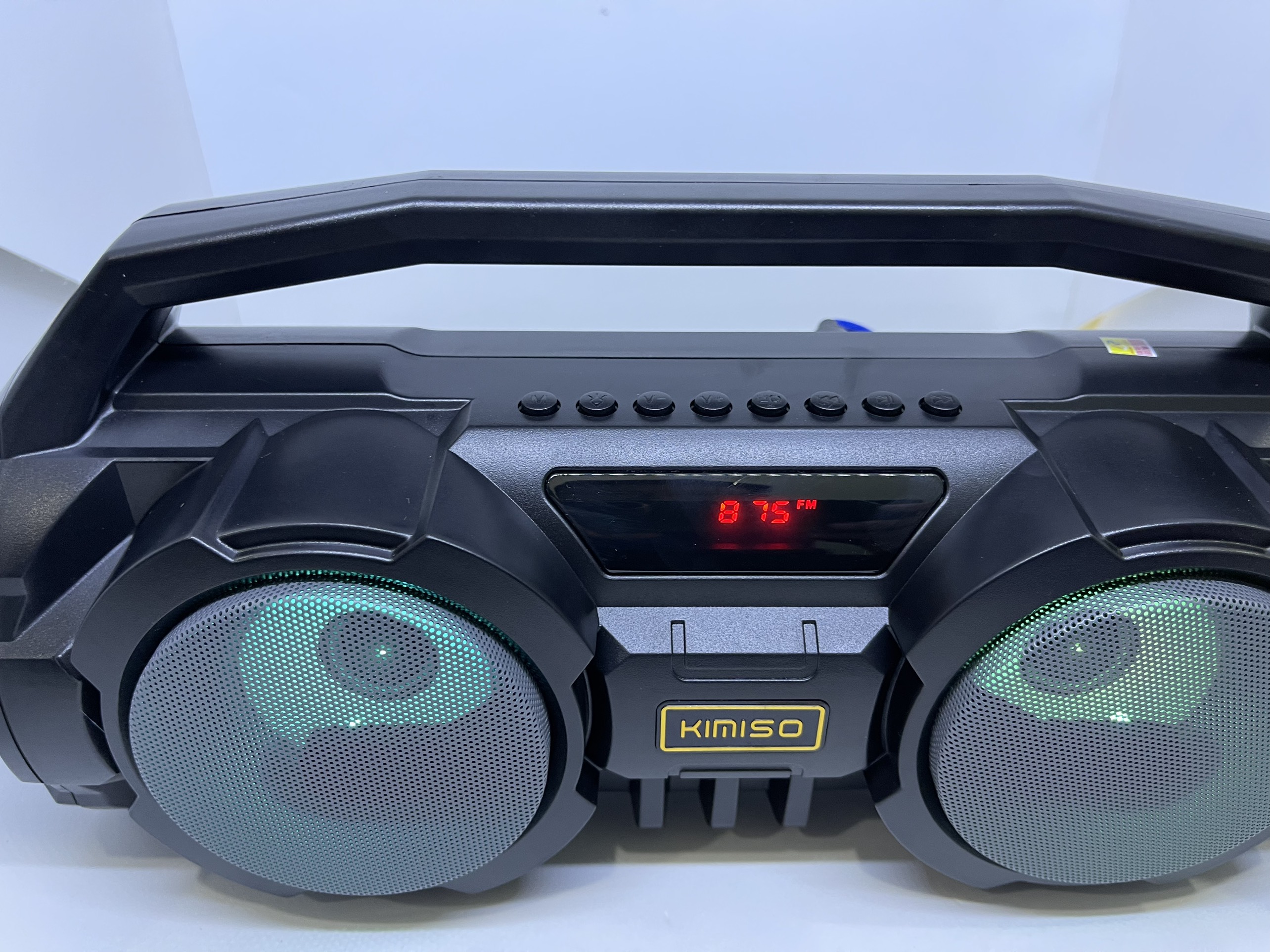 Loa karaoke kimiso s2 kết nối blutooth, micro, aux, đài fm, thẻ nhớ mini sd...