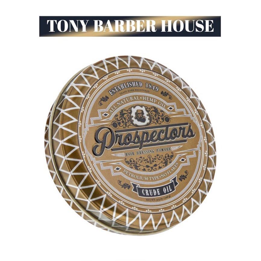 Pomade tạo kiểu tóc prospectors crude oil