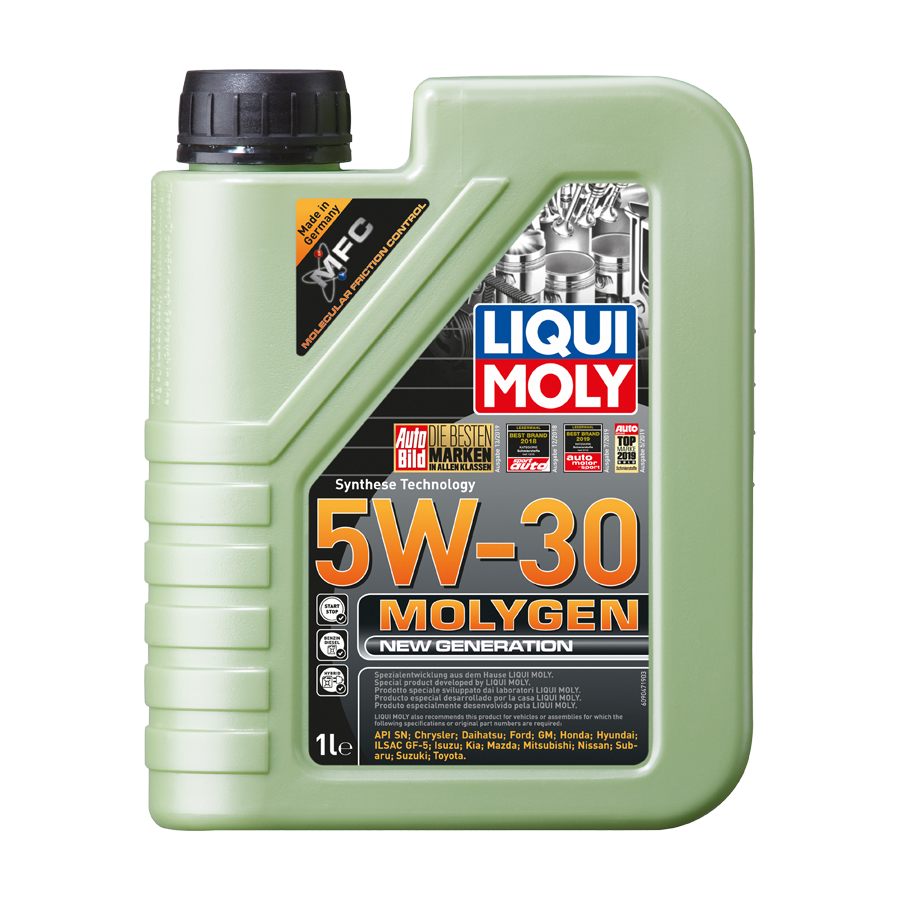 [HCM]Nhớt Cao Cấp LIQUI MOLY MOLYGEN 5W30 Dầu Động Cơ Cao Cấp Cho Xe Ga 1 Lít