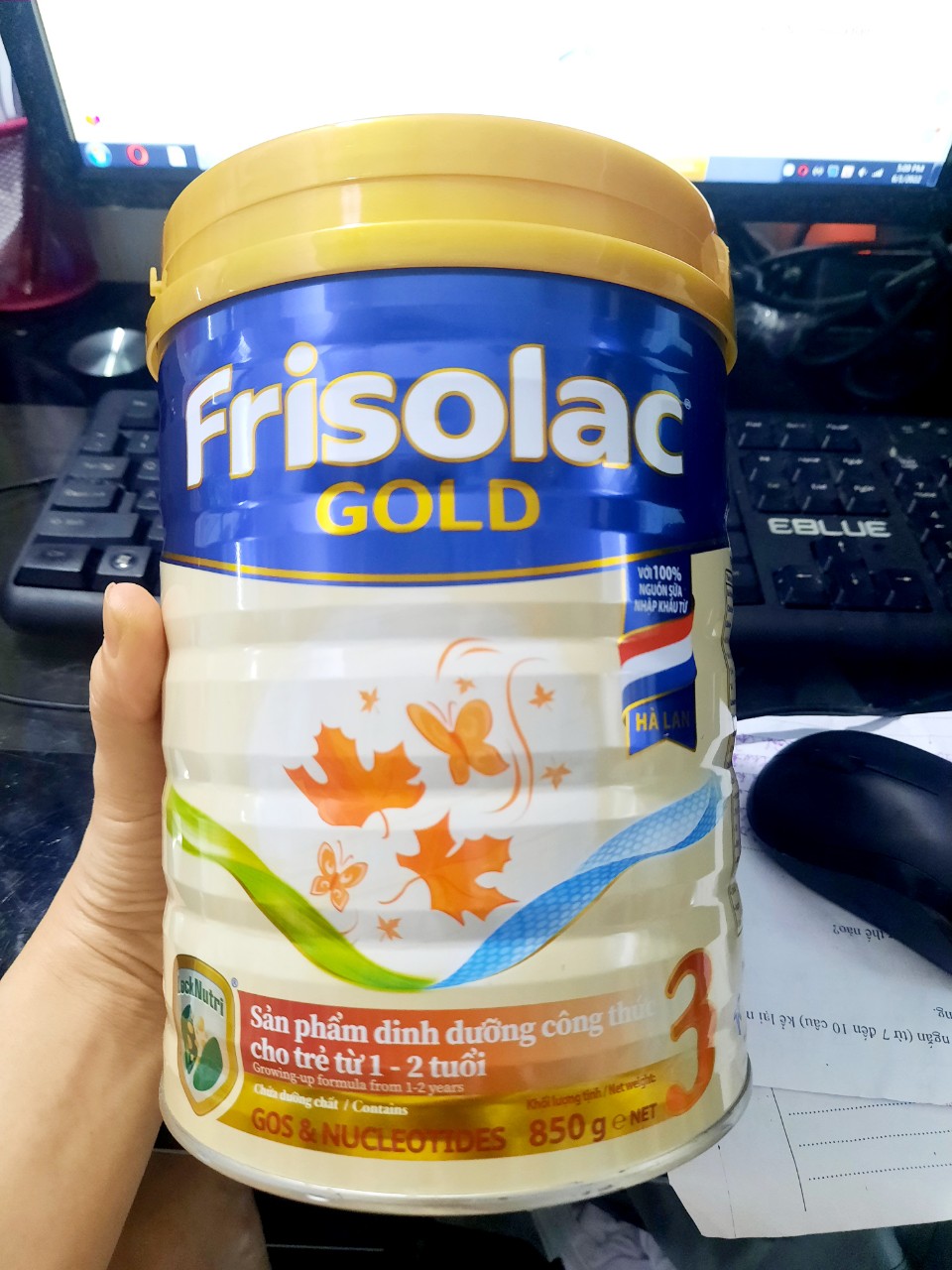 Sữa bột Frisolac Gold 3 _ 850g HSD 5-2024