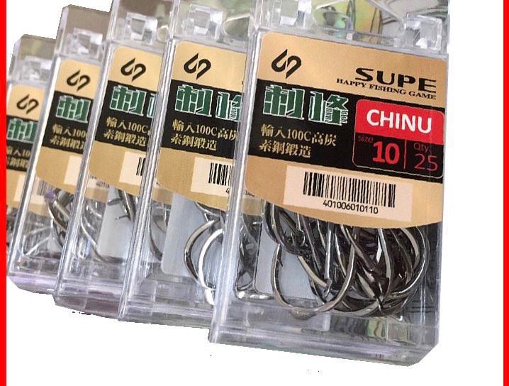 Lưỡi câu cá nhật bản chinu supe, lưỡi câu đơn, lưỡi có nghạnh, lưỡi câu cá chép, rô phi chất lượng