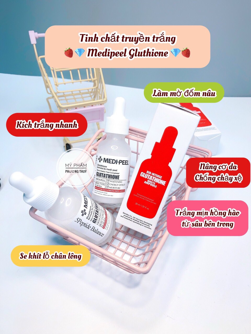 Serum truyền trắng Medipeel Gluthione 600