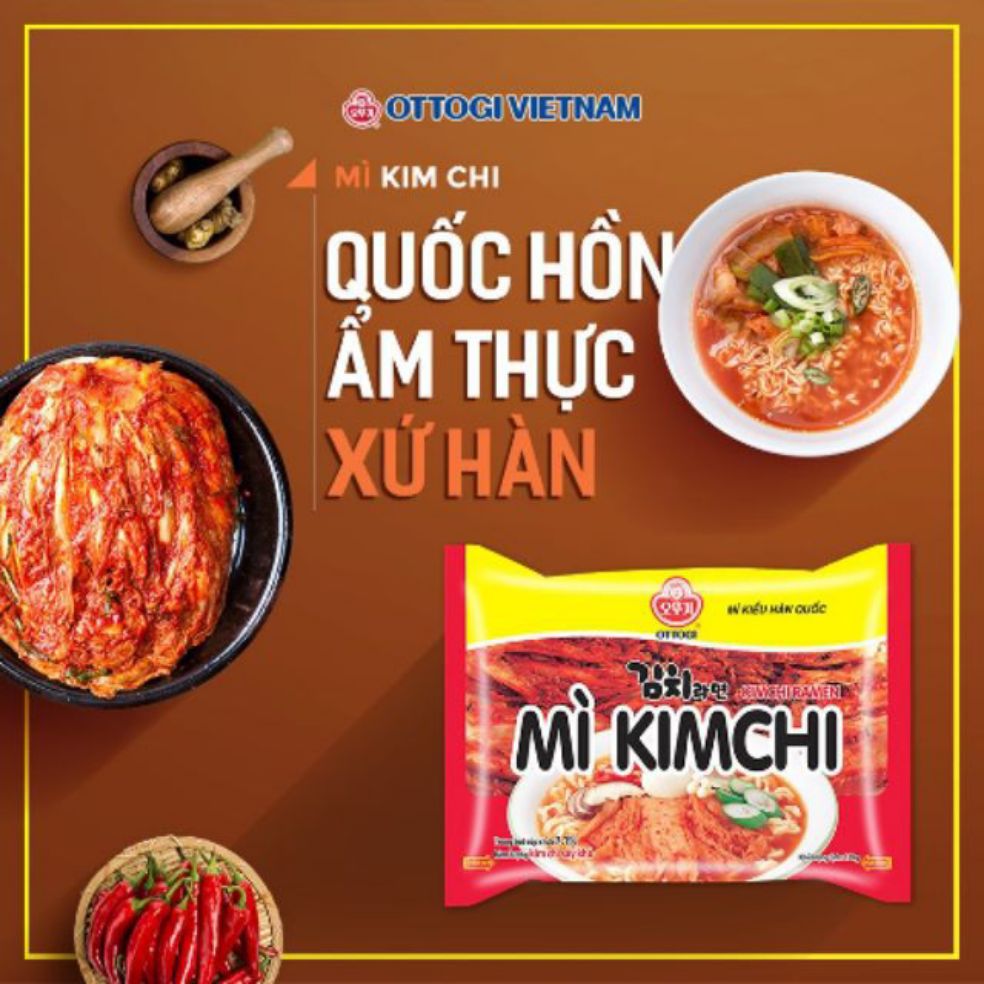 [HCM]Mì kim chi Hàn Quốc 120gr