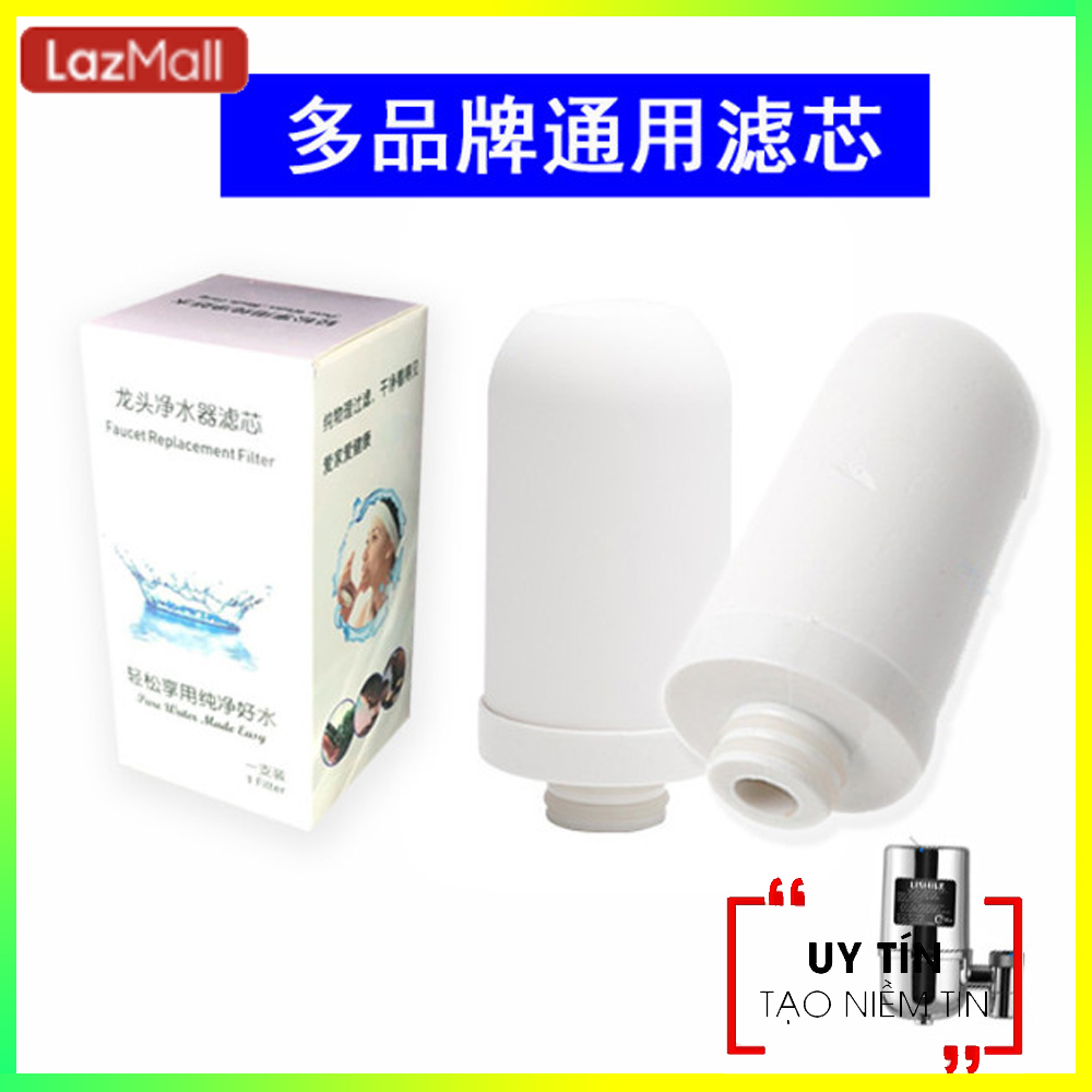 Lõi lọc thay thế cho máy lọc nước tại vòi- Gọn nhẹ thay thế dễ dàng