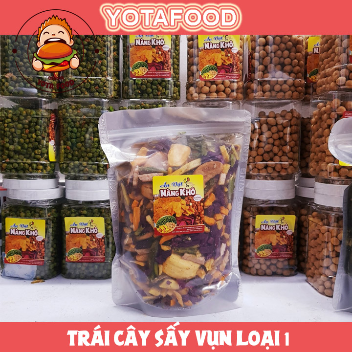 Trái cây sấy thập cẩm ( hàng vụn loại 1 đủ vị ) - 500g