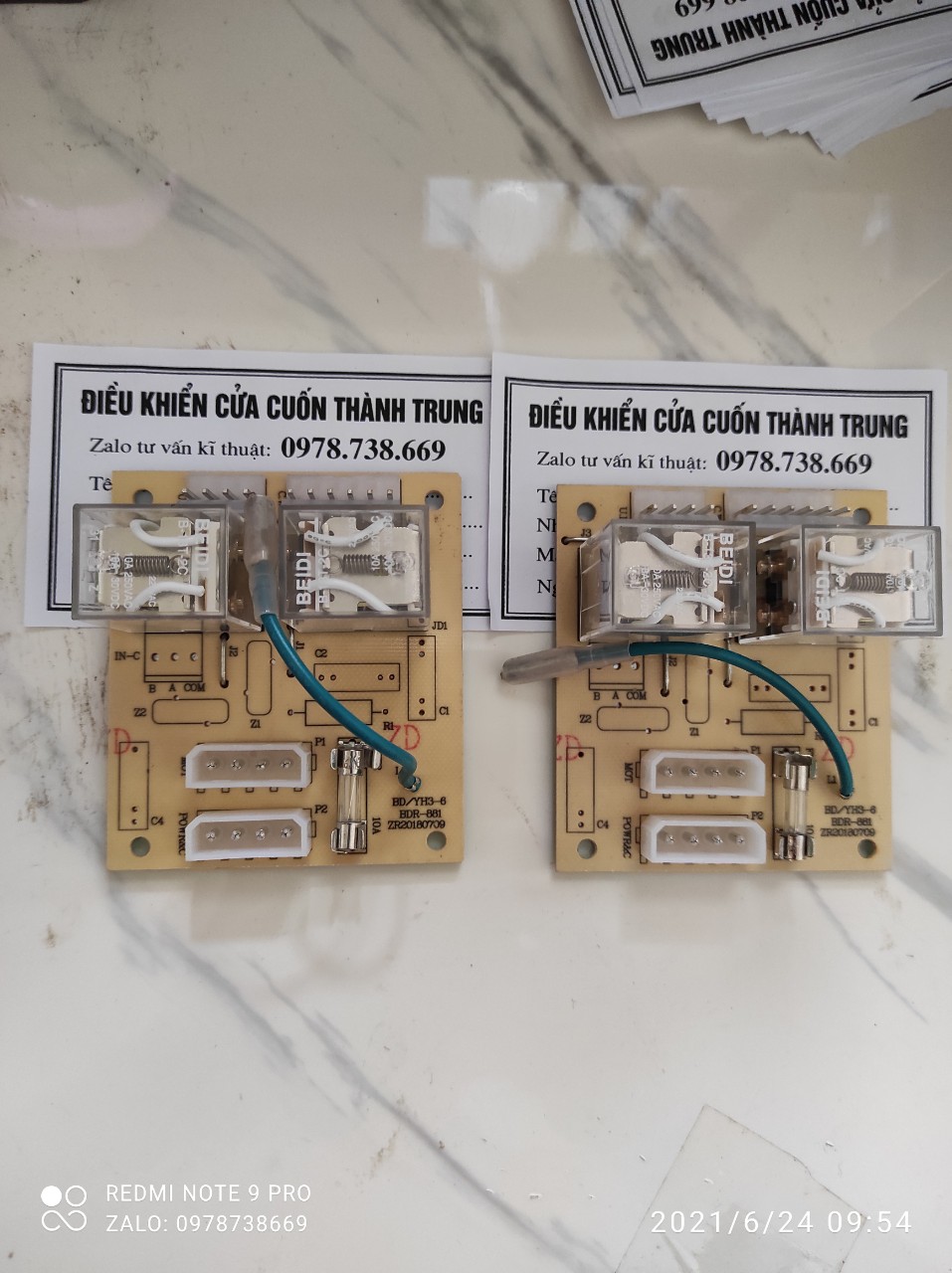 Mạch rơ le thuận nghịc motor yh đài loan- trung quốc